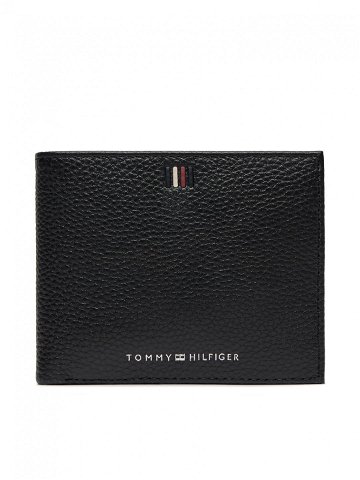 Tommy Hilfiger Velká pánská peněženka Th Central Cc And Coin AM0AM11855 Černá