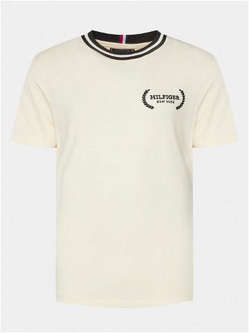 Tommy Hilfiger T-Shirt Laurel MW0MW33681 Béžová Regular Fit