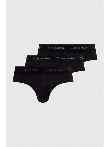 Spodní prádlo Calvin Klein Underwear 3-pack pánské černá barva 0000U2661G