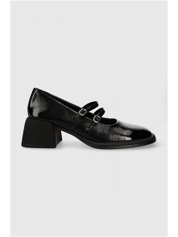 Kožené lodičky Vagabond Shoemakers ANSIE černá barva na podpatku 5645 460 20
