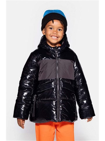 Dětská bunda Coccodrillo černá barva