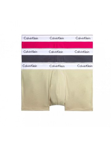 3PACK pánské boxerky Calvin Klein vícebarevné NB2380A-GW5 L