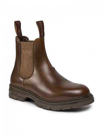 Gant Kotníková obuv s elastickým prvkem Gretty Chelea Boot 27651410 Zelená
