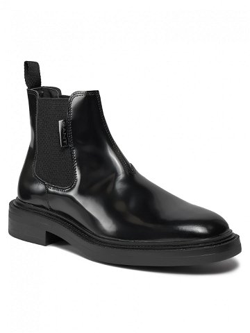 Gant Kotníková obuv s elastickým prvkem Fairwyn Chelsea Boot 27651406 Černá