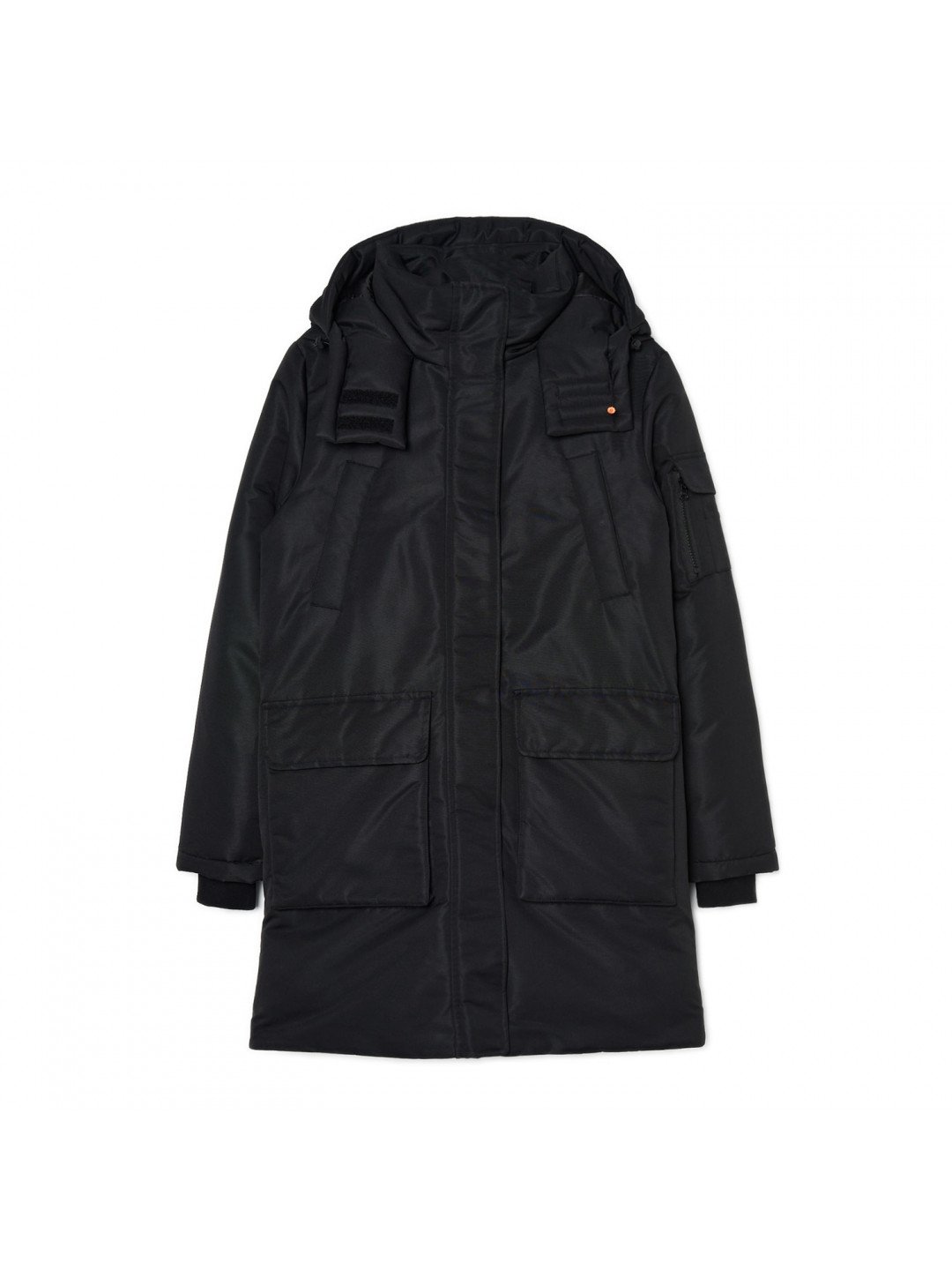 Cropp – Kabát s kapucí – Černý