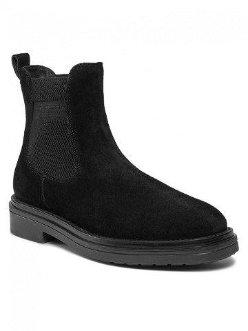 Gant Kotníková obuv s elastickým prvkem Boggar Chelsea Boot 27653331 Černá