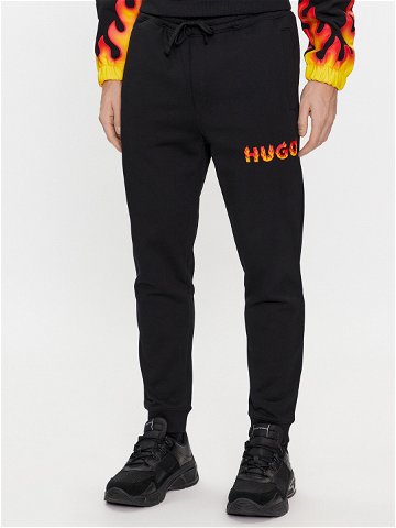 Hugo Teplákové kalhoty Drada 50504788 Černá Regular Fit