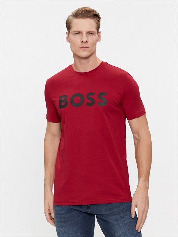Boss T-Shirt Thinking 1 50481923 Červená Regular Fit