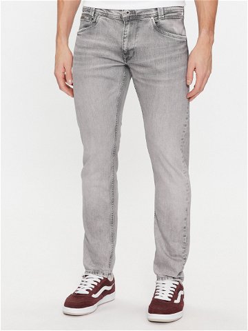 Pepe Jeans Jeansy PM207391 Šedá Tapered Fit