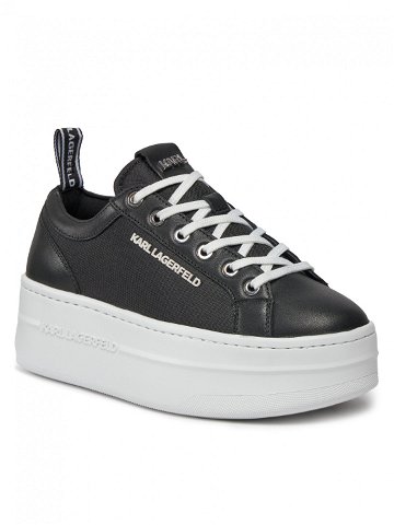 KARL LAGERFELD Sneakersy KL65019 Černá