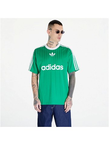 Adidas Adicolor Poly Short Sleeve Tee Green White