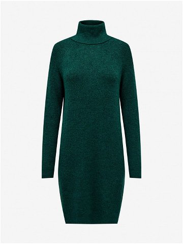 Zelené dámské žíhané svetrové šaty ONLY Silly