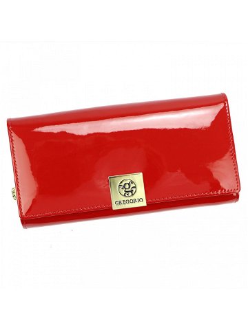 Dámská kožená peněženka červená – Gregorio Penelopia