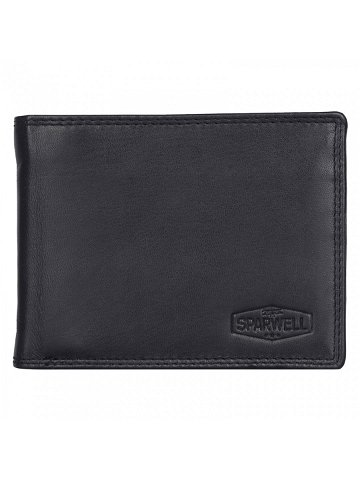 Pánská kožená peněženka Sparwell Greg – černá
