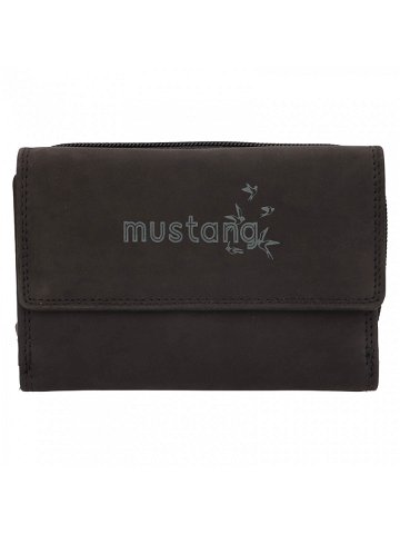 Dámská kožená peněženka Mustang Vilma – černá