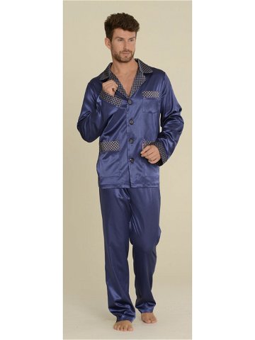 Pánské pyžamo model 2645964 – De Lafense Barva kaštanové Velikost M