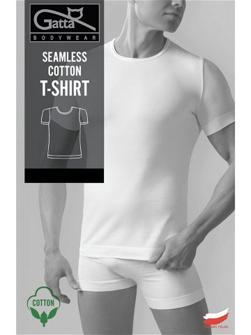 Koszulka model 5051601 SEAMLESS COTTON TSHIRT – GATTA BODYWEAR Barva bílá Velikost XXL