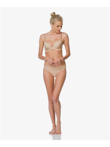 Podprsenka s kosticí model 5193921 tělová – Calvin Klein Velikost 80B Barvy Hnědá