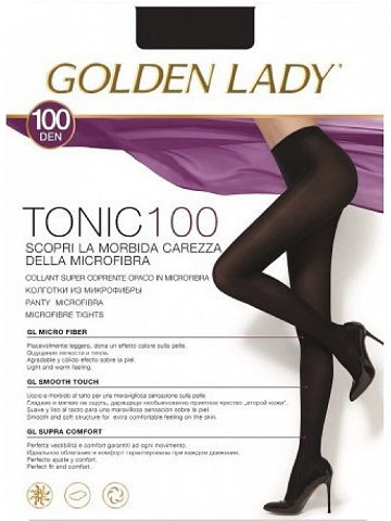 Punčochové kalhoty model 5815365 100 den černá 3M – Golden Lady