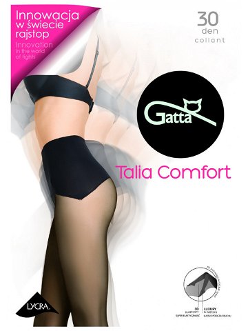 COMFORT Dámské bezešvé punčochové kalhoty se lemem model 6377800 – Gatta Barva nero Velikost 1-2