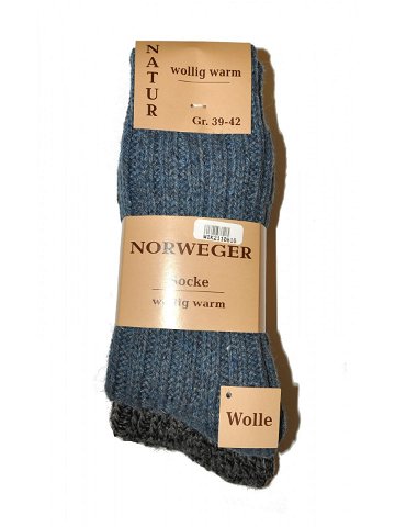 Pánské ponožky A 2 model 6984126 – WiK Barva modrozelená Velikost 43-46