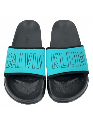 Plážové pantofle model 7420701 tyrkysová tyrkys 39 40 – Calvin Klein