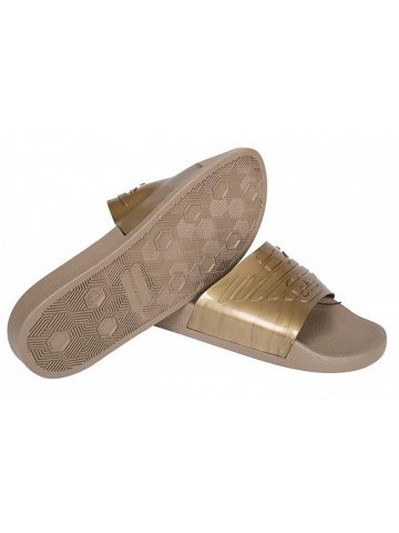 Pantofle model 7456203 zlatá – Emporio Armani Velikost 43 Barvy zlatá