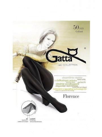 Dámské punčochové kalhoty Gatta Florence 50 den nero černá 2-S