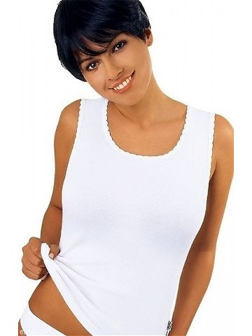 Bílá dámská košilka model 7460103 SXL – Emili Barva bílá Velikost M