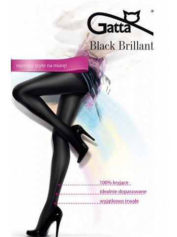 Dámské punčochové kalhoty Gatta Black Brillant nero černá 2-S