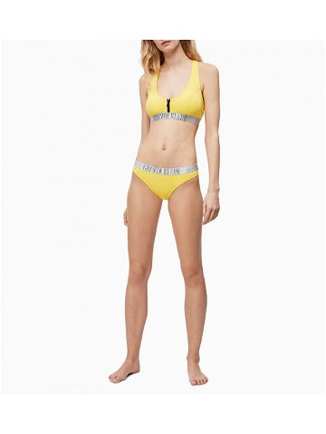 Vrchní díl plavek model 7763238 žlutá žlutá S – Calvin Klein