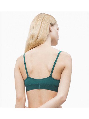 Podprsenka bez kostice model 7784548 zelená zelená S – Calvin Klein