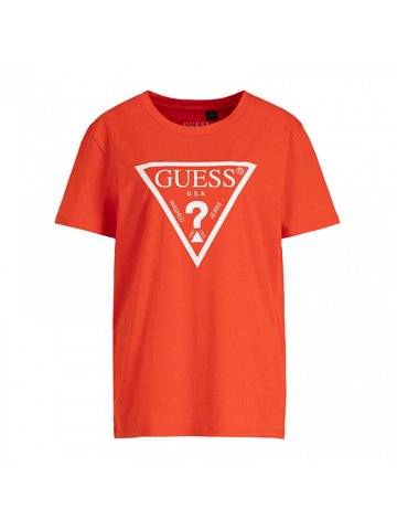 Pánské tričko model 7837949 oranžová – Guess Velikost M Barvy oranžová