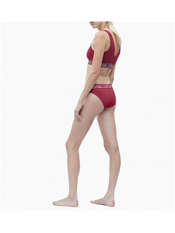 Podprsenka bez kostic model 8057249 červená – Calvin Klein Velikost XS Barvy červená