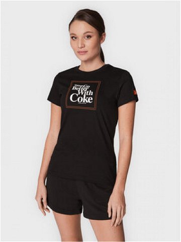 Puma T-Shirt COCA-COLA 536186 Černá Regular Fit