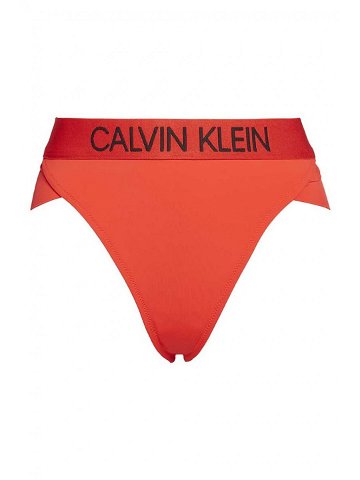 Spodní díl plavek model 8411963 červená červená M – Calvin Klein