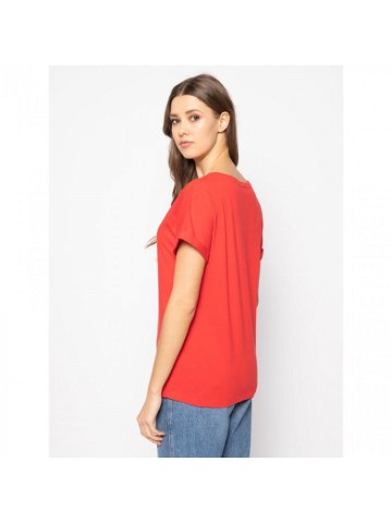 Dámské tričko červená červená XS model 9015205 – Emporio Armani