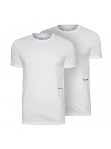 Pánské triko 2 PACK Heather model 9030953 – Calvin Klein Velikost S Barvy šedá
