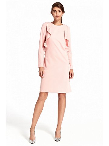 Společenské šaty model růžová 42 model 9173765 – Nife