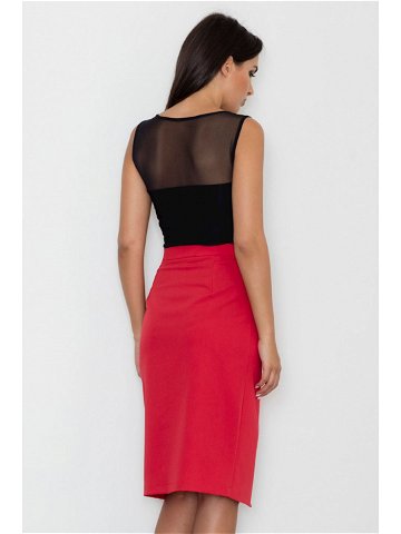 Dámská sukně model 15028617 červená S – Figl