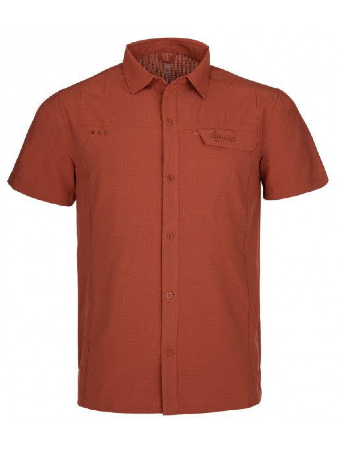 Pánská outdoorová košile model 15180940 tmavě červená – Kilpi Velikost XS