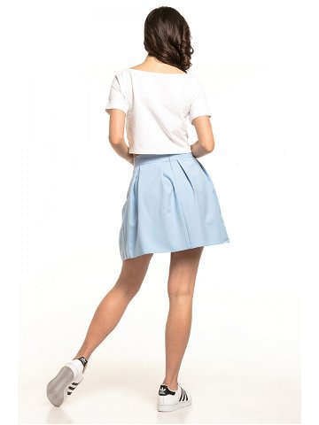 Dámská krátká sukně model 15251590 světle modrá S36 – Tessita