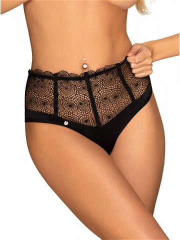 Sexy kalhotky model 15270386 panties černá 2XL 3XL – Obsessive