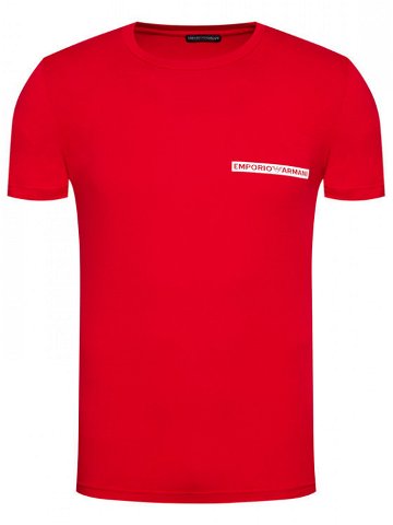 Pánské tričko červená model 15462316 – Emporio Armani Velikost L