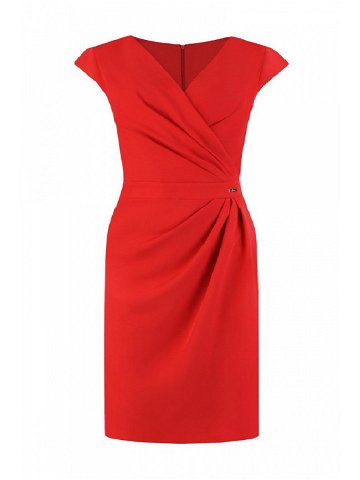 Dámské šaty model 15610172 – Jersa Velikost 46 Barvy červená