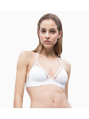 Vrchní díl plavek model 15636962 bílá – Calvin Klein Velikost L Barvy bílá