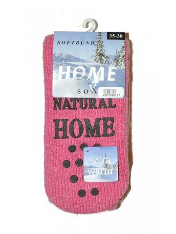 Dámské ponožky model 15884702 Home Natural ABS czarny 4346 – WiK