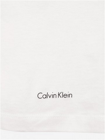 Pánské tričko model 15890074 100 3pk bílá bílá tisk L – Calvin Klein
