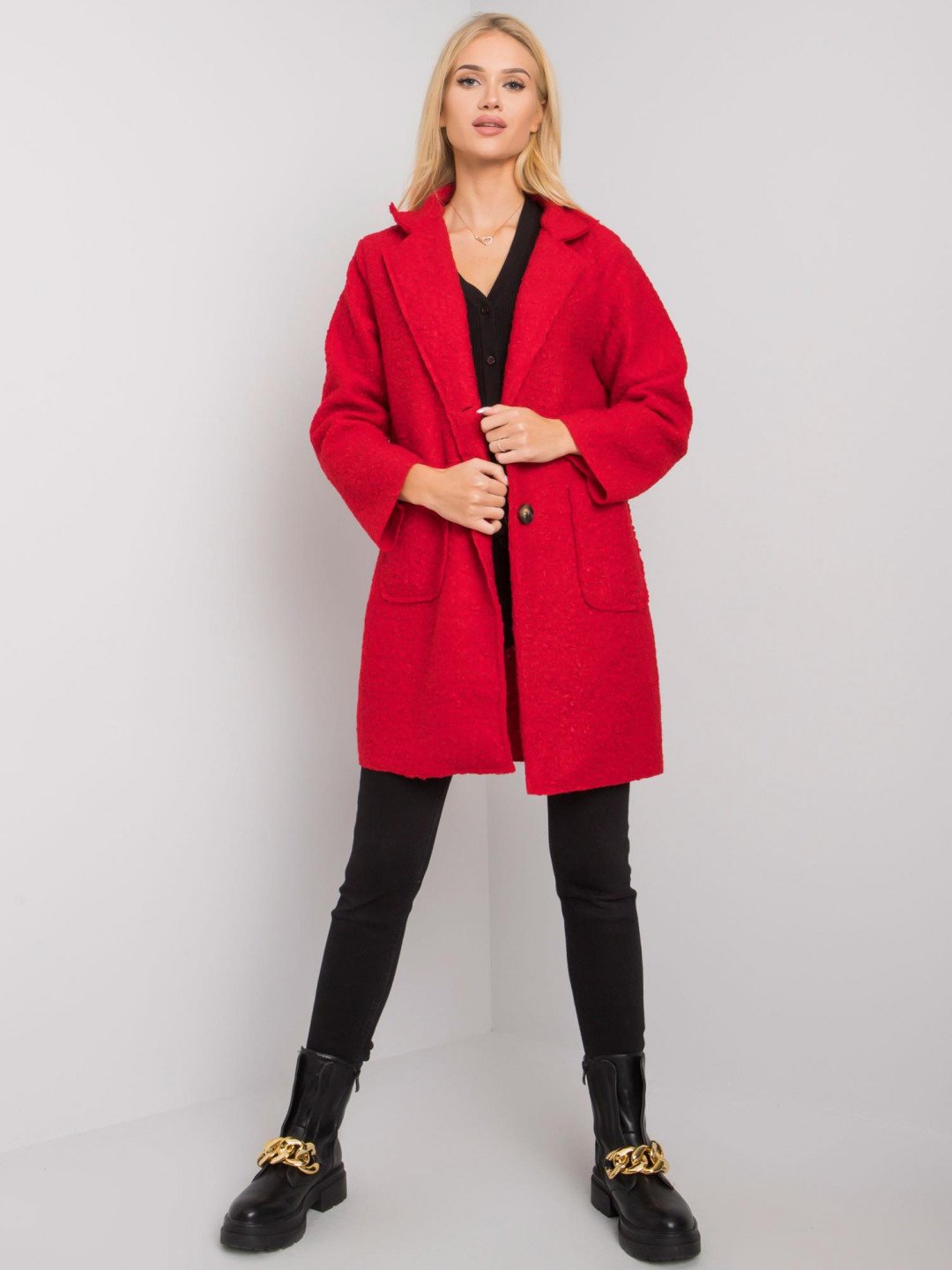 Kabát TW EN BI model 15928063 červená jedna velikost – FPrice