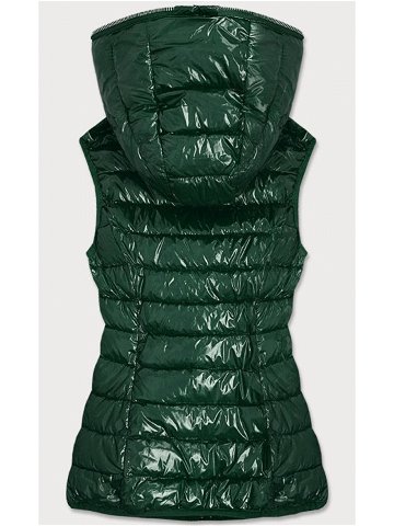 Zelená lesklá prošívaná dámská vesta model 16147090 zelená S 36 – S WEST